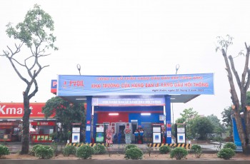 Khai trương Cửa hàng bán lẻ xăng dầu Hội Thống