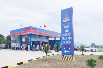 Khai trương Cửa hàng bán lẻ xăng dầu Minh Tiến
